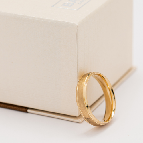 Argolla de matrimonio Confort. 6mm. Oro Amarillo 14K