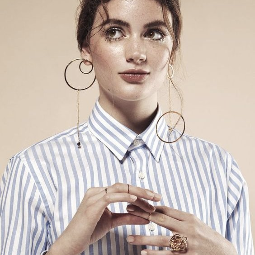 Aretes asimétricos: rompiendo las reglas de la simetría para un look único