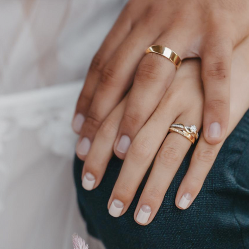 Cómo elegir el tamaño y la forma adecuada de las argollas de matrimonio