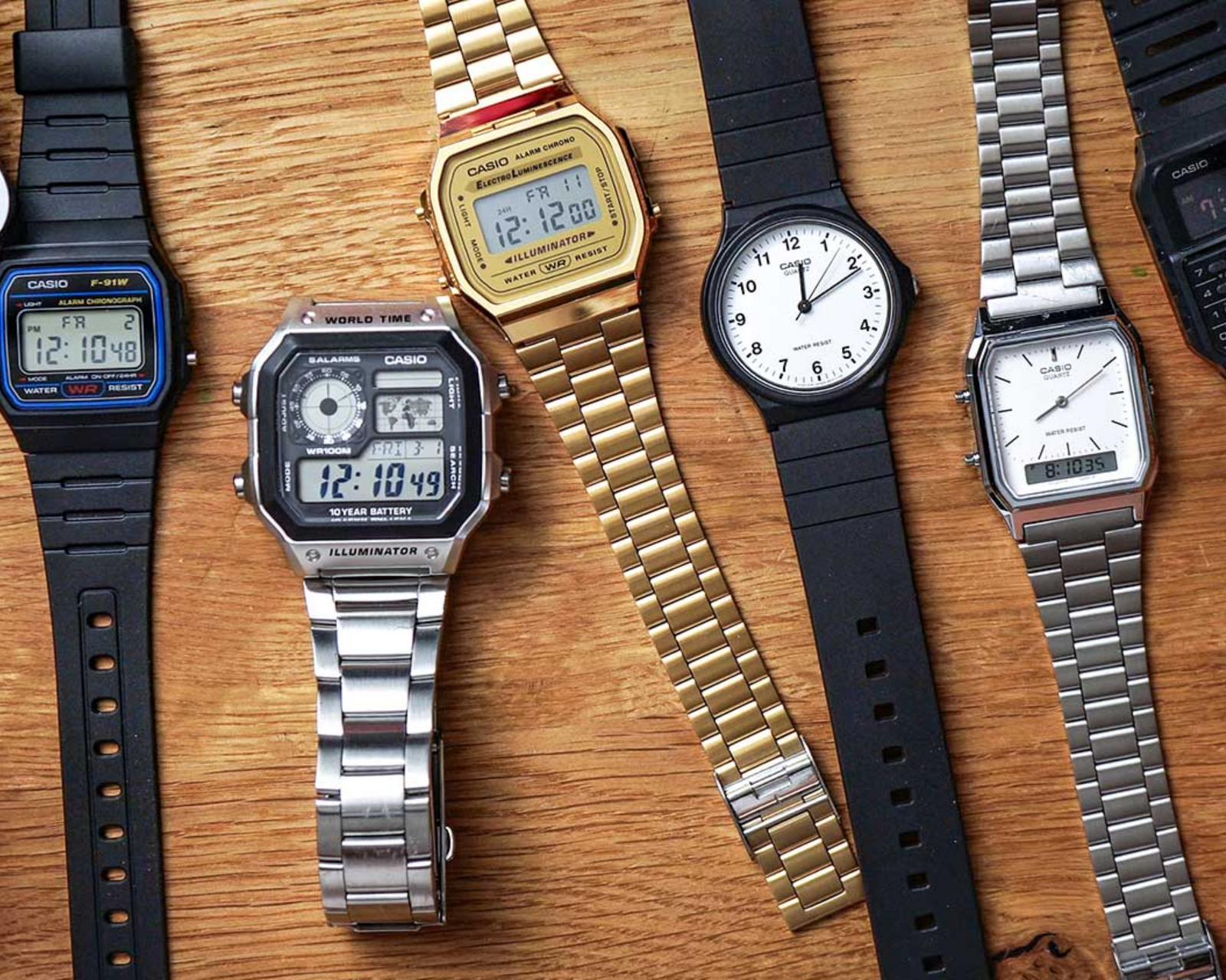 Conoce las 3 décadas que marcaron la historia de Casio Vintage Collection
