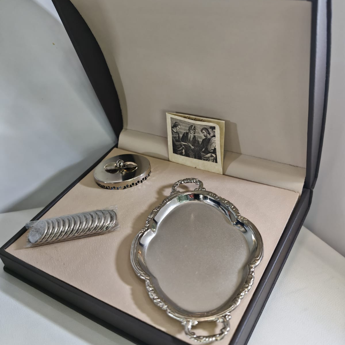 Arras Oro Laminado Blanco Moneda de Centenario