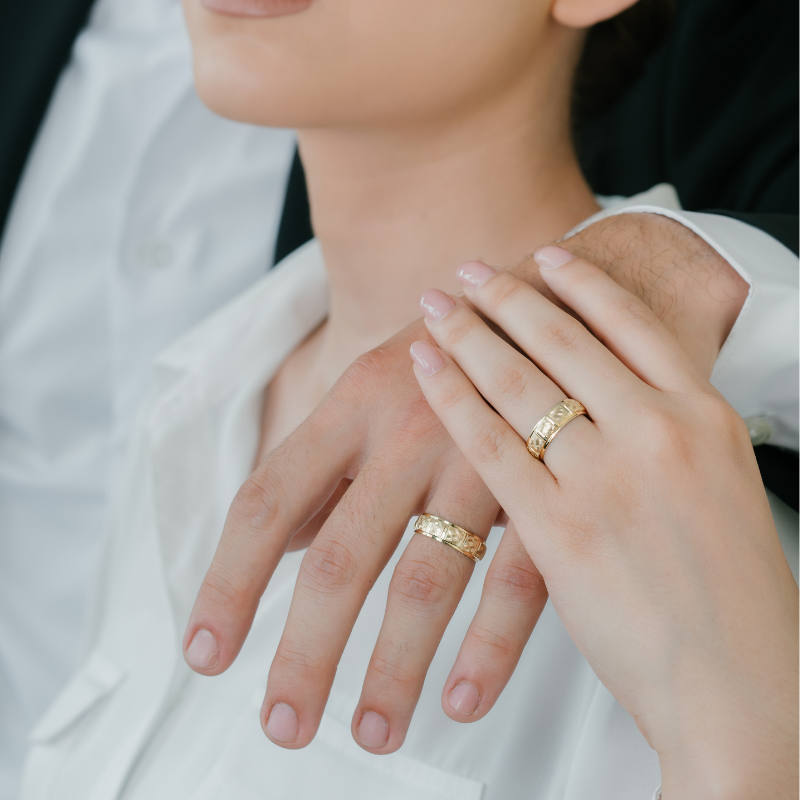 Argolla de matrimonio Clásica. 6mm. Oro Amarillo 10K