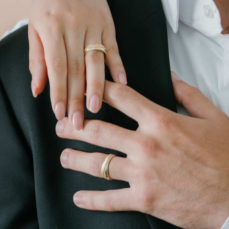 Argolla de matrimonio Clásica. 6mm. Oro Amarillo 10K