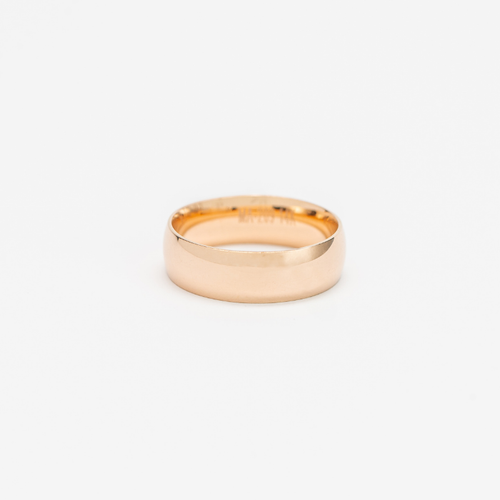 Argolla de matrimonio Confort. 6mm. Oro Amarillo 14K