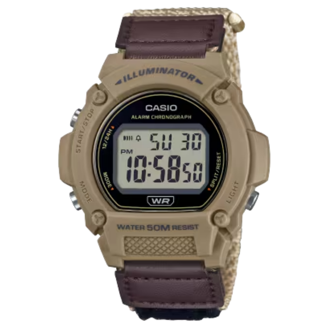 Reloj Casio W-219HB-5AV