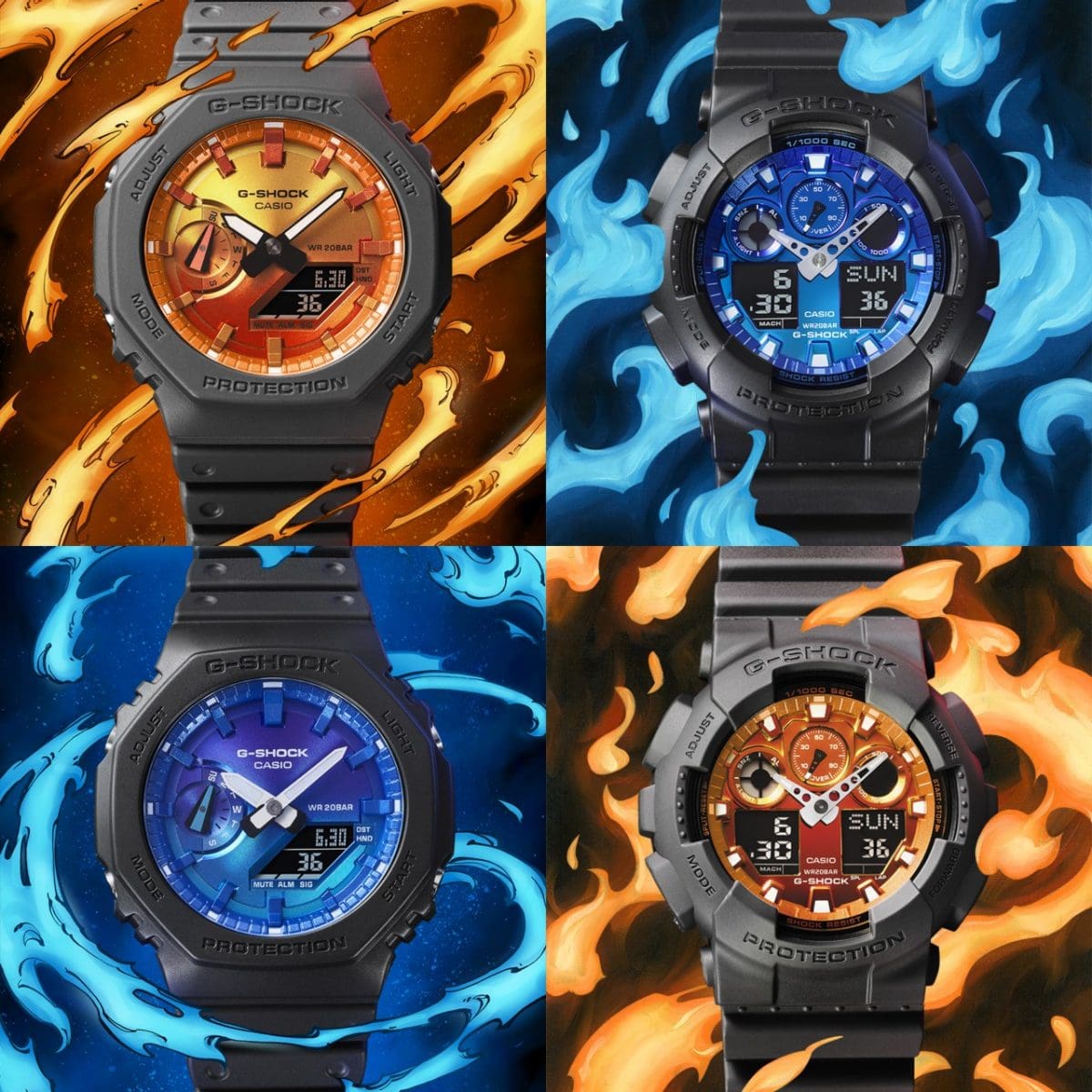 Reloj Casio G-Shock  GA-2100FL-8A