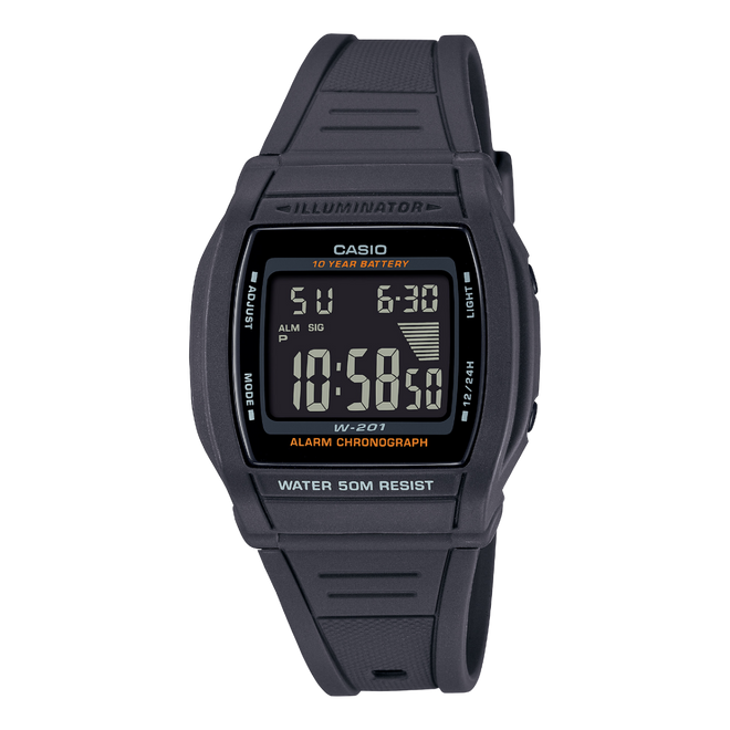 Reloj Casio W-201-1BV