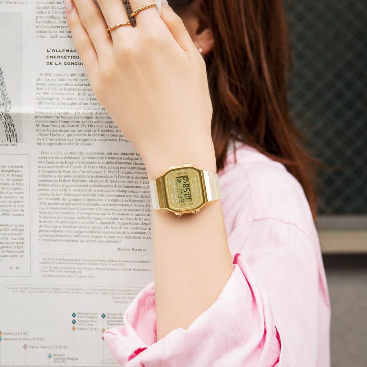 Reloj Casio A168XESG-9A